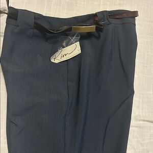 Kim Rogers Navy Blue Pants